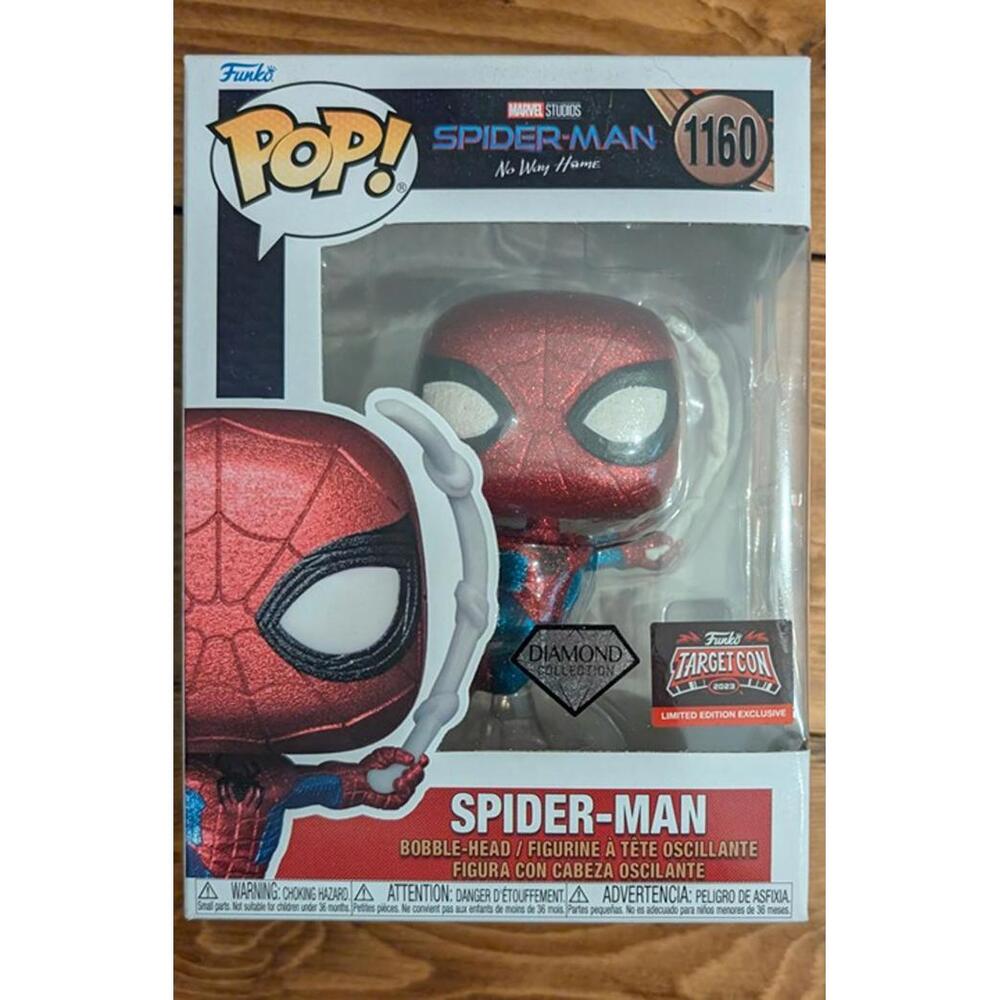 Diamond Spider-Man TargetCon Funko Pop # 1160